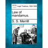 Law of mandamus.
