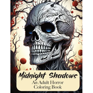 Midnight Shadows: An Adult Horror Coloring Book