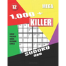 1,000 + Mega sudoku killer 8x8: Logic puzzles hard - extreme levels