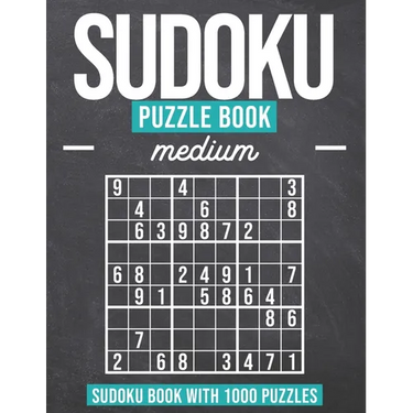 Sudoku Puzzle Book Medium: Sudoku Puzzle Book with 1000 Puzzles - Medium - For Adults and Kids