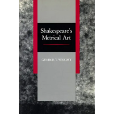 Shakespeare's Metrical Art