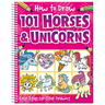 How to Draw 101 Horses and Unicorns