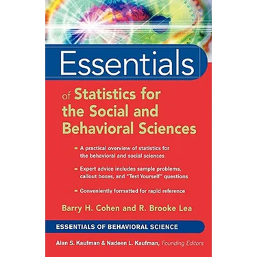 Essentials of Statistics for the Social and Behavioral Sciences