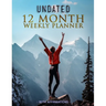 Undated 12 Month Weekly Planner with Affirmations