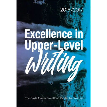 Excellence in Upper-Level Writing 2016/2017