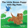 Little Brown Puppy with Big Paws