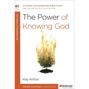 The Power of Knowing God: A 6-Week, No-Homework Bible Study