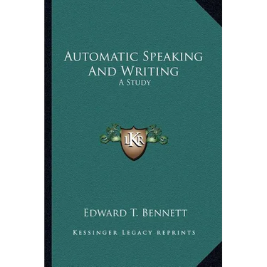 Automatic Speaking And Writing: A Study