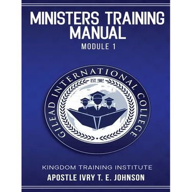 Ministers Training Manual