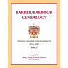 Barber/Barbour Genealogy: Thomas Barber, The Immigrant 1614-1662