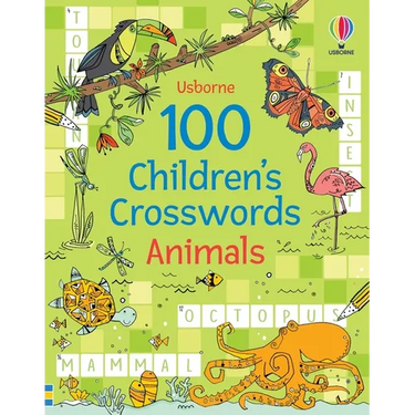 100 Children's Crosswords: Animals