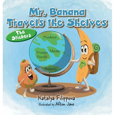 Mr. Banana Travels the Shelves: The Stickers