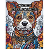 Canine Kaleidoscope: Whimsical Zentangle Dogs Coloring
