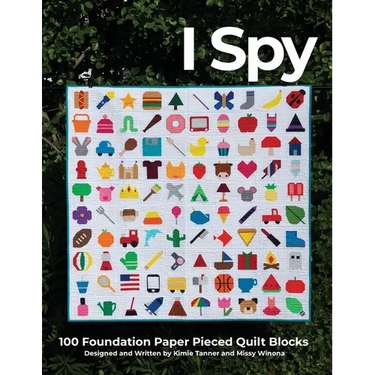 I Spy 100 Foundation Paper Pieced Quilt Blocks