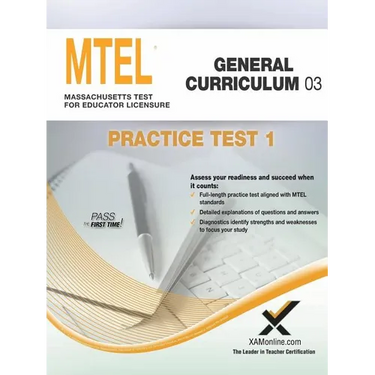 MTEL General Curriculum 03 Practice Test 1