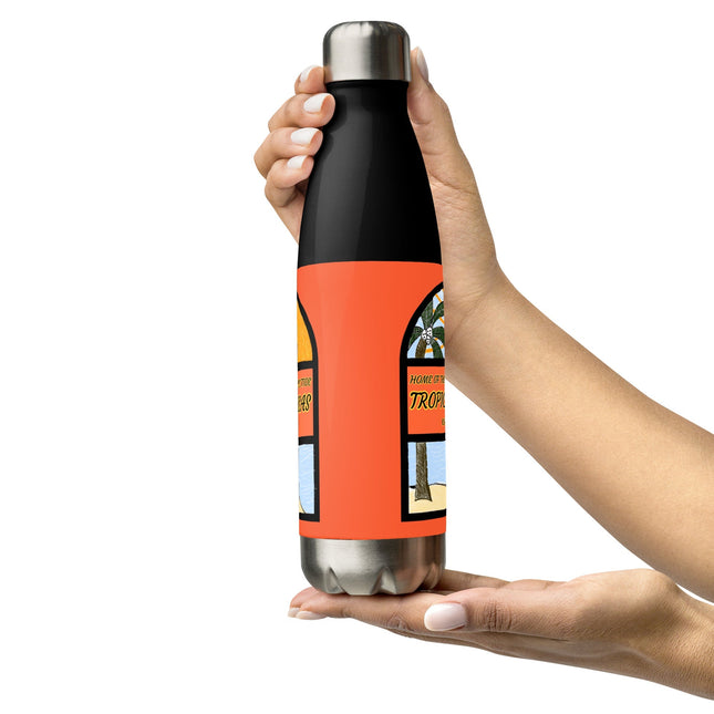 Lazy Afternoon Sketch Stainless Steel Water Bottle by Tropical Seas Clothing