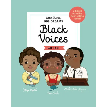 Little People, Big Dreams: Black Voices: 3 Books from the Best-Selling Series! Maya Angelou - Rosa Parks - Martin Luther King Jr.