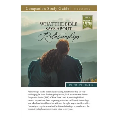 What Does the Bible Say About Relationships Study Guide
