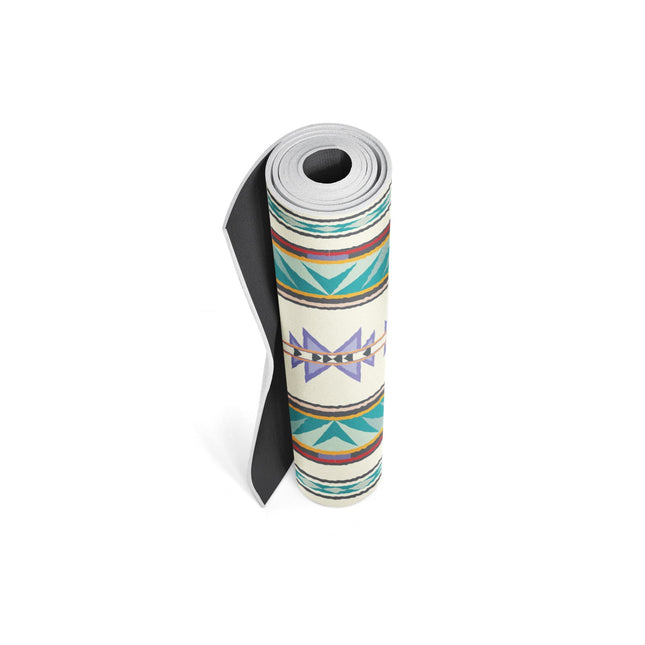 Pendleton x Yune Yoga Mat Turquoise Ridge 5mm by Yune Yoga