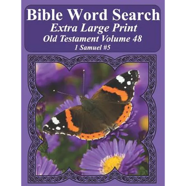 Bible Word Search Extra Large Print Old Testament Volume 48: 1 Samuel #5