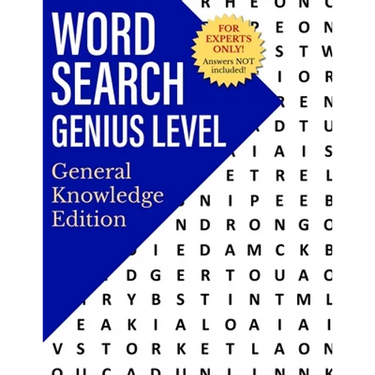 Word Search Genius Level: General Knowledge Edition