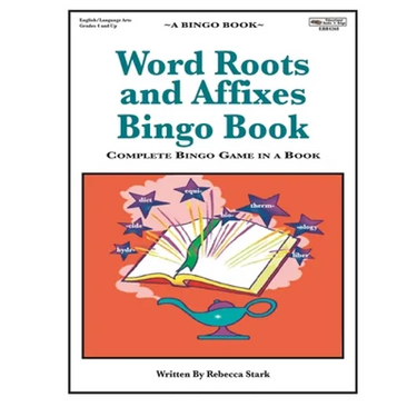 Word Roots and Affixes Bingo Book: Complete Bingo Game In A Book