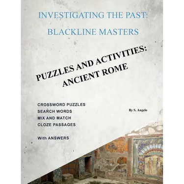 Investigating The Past: BlackLine Masters: Puzzles & Activities: Ancient Rome