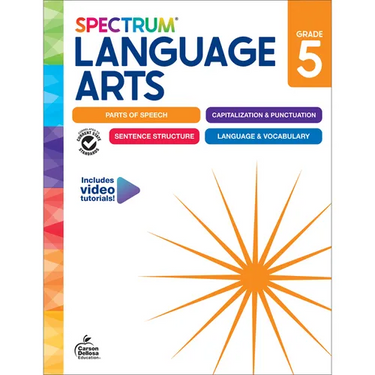 Spectrum Language Arts Workbook, Grade 5