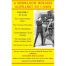 A Sherlock Holmes Alphabet of Cases Volume 5 (U to Z)
