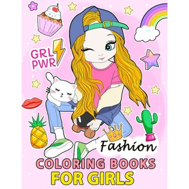 Fashion Coloring Books for Girls