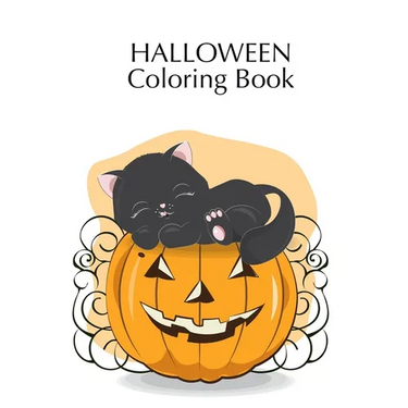 Halloween Coloring Book: Halloween coloring book with Fantasy Creatures for Preschool, Ages 2-4, With: Monsters Candy Werewolfs