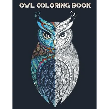Owl Coloring Book: With Over 20 Beautiful Owl Designs for Adults