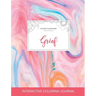 Adult Coloring Journal: Grief (Butterfly Illustrations, Bubblegum)