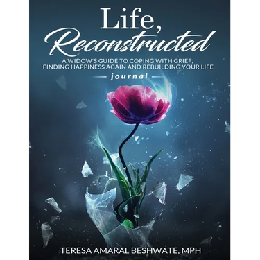 Life Reconstructed A Widow's Guide to Coping With Grief, Finding Happiness Again and Rebuilding Your Life Journal