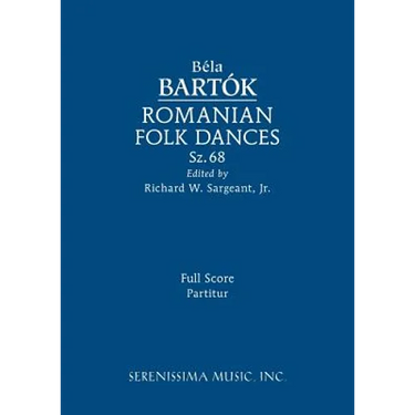 Romanian Folk Dances, Sz.68: Full score