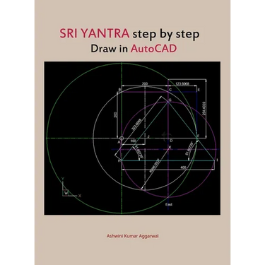 Sri Yantra step by step draw in AutoCAD