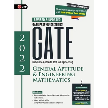 Gate 2022: General Aptitude & Engineering Mathematics - Guide