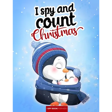 I spy and count - Christmas - I spy book for kids: How many are there? Search and find picture activity books for kids, 3 ways to spy! Great education