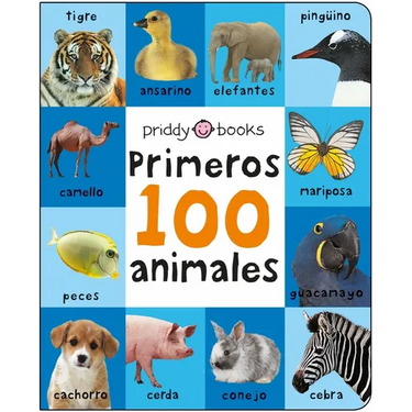 Primeros 100 Animales: A Padded Book--Perfect for Little Hands to Hold