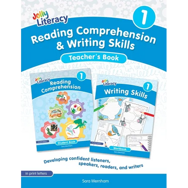 Reading Comprehension & Writing Skills Teacher's Book 1: In Print Letters (American English Edition)