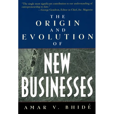 The Origin and Evolution of New Businesses