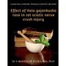 Effect of Vata Gajankusha Rasa in Rat Sciatic Nerve Crush Injury: Validating Ayurveda through Scientific methods