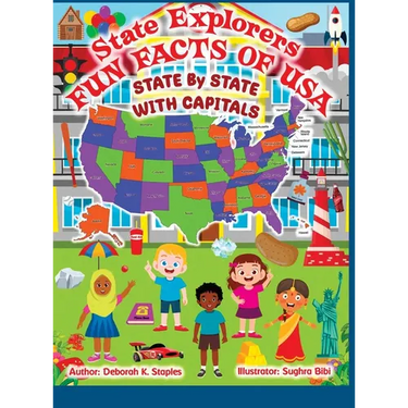 State Explorers: Fun Facts of USA State By State With Capitals