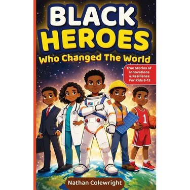 Black Heroes Who Changed the World: True Stories of Innovation, Resilience, and Breakthroughs for Kids Ages 8-12