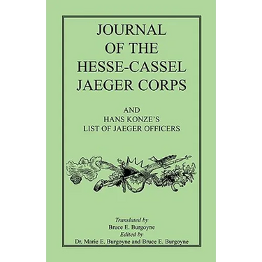 Journal of the Hesse-Cassel Jaeger Corps
