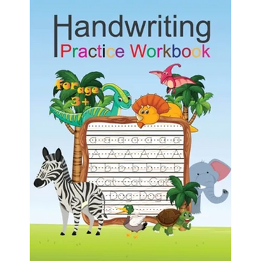 Handwriting practice Workbook: Handwriting Workbook For Kids letter tracing book and writing practice book for beginner kids to learn writing and Dev