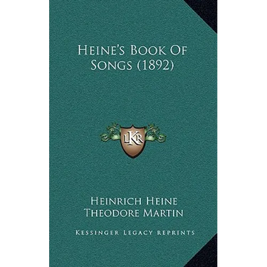 Heine's Book Of Songs (1892)