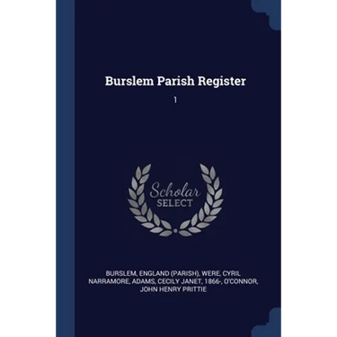 Burslem Parish Register: 1
