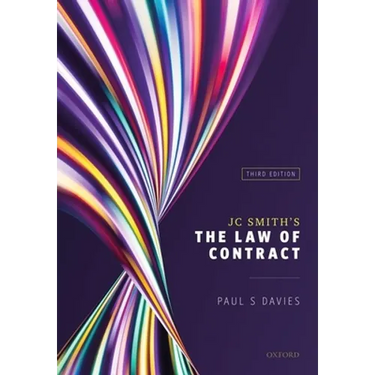 Jc Smith's the Law of Contract