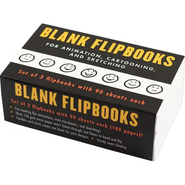 Blank Flipbooks (3-Pack)